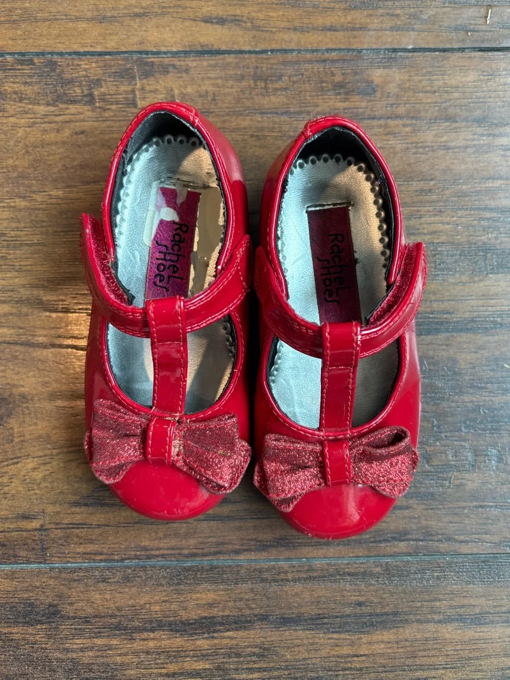 Toddler Girls' Red Patent Mary Jane Shoes